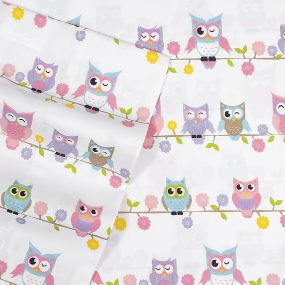 Sweet Home Collection Kids' Printed Bright & Fun Microfiber Sheet Sets