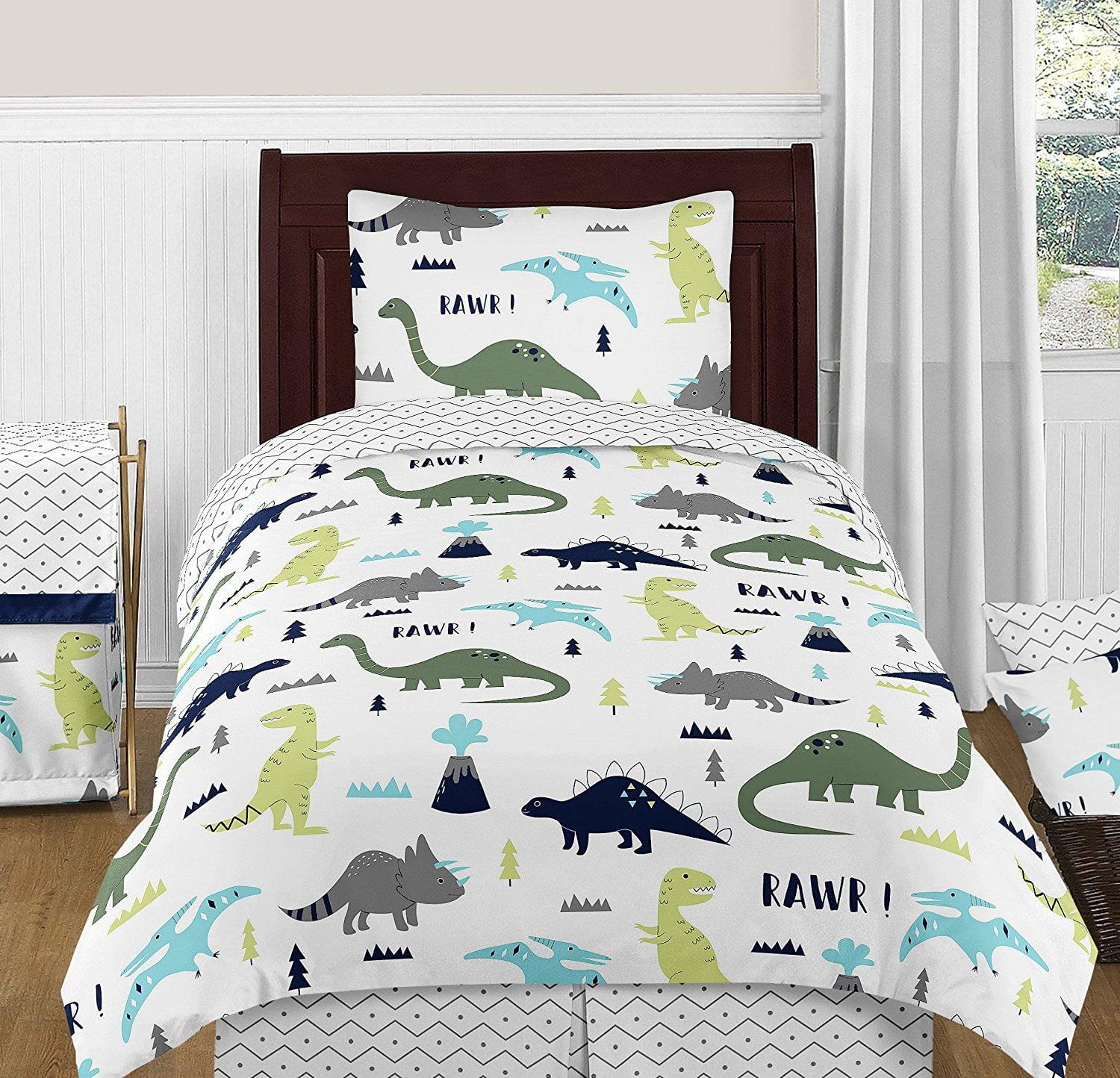 Mod Dinosaur 4 Piece Comforter Set