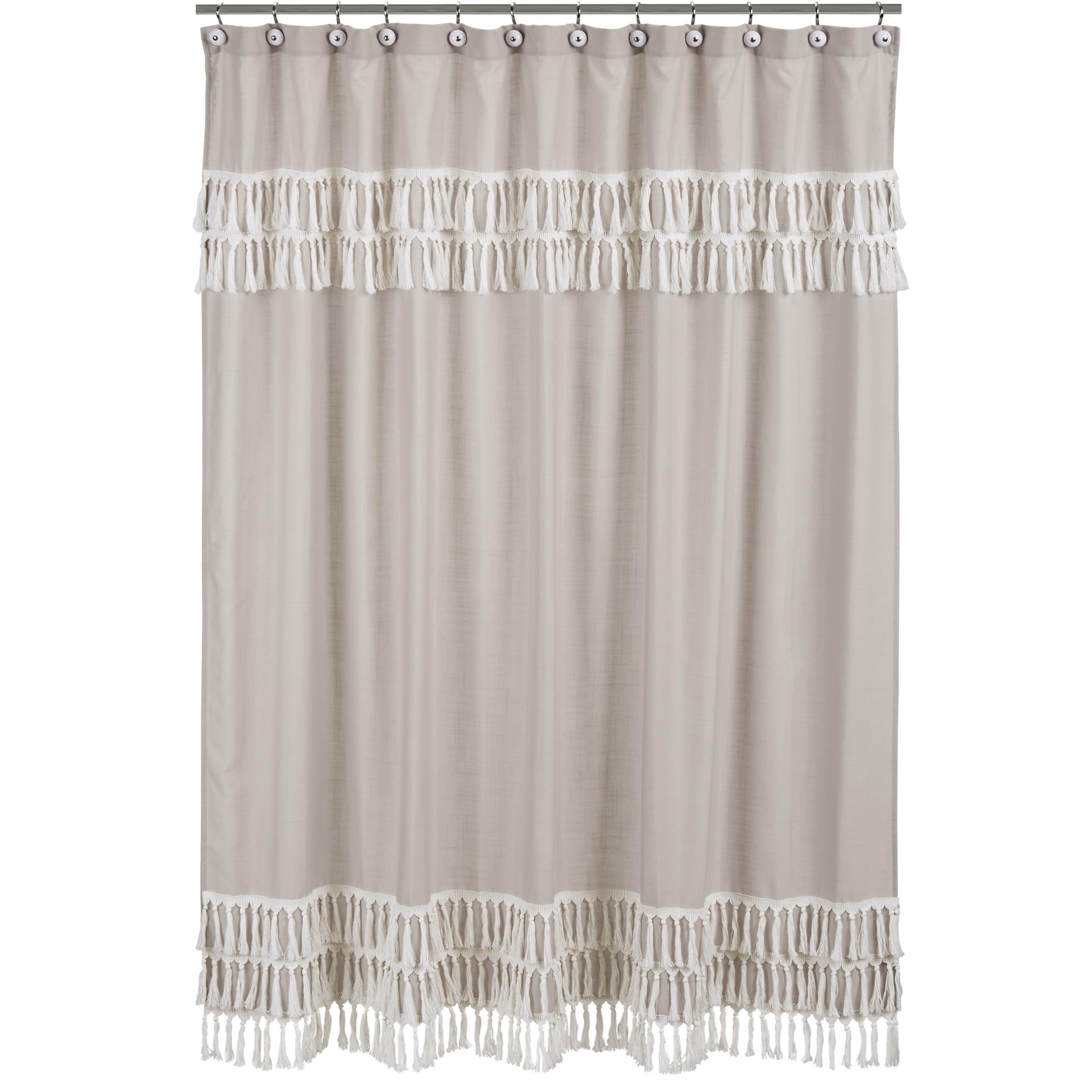 Sweet Jojo Designs Linen Single Shower Curtain