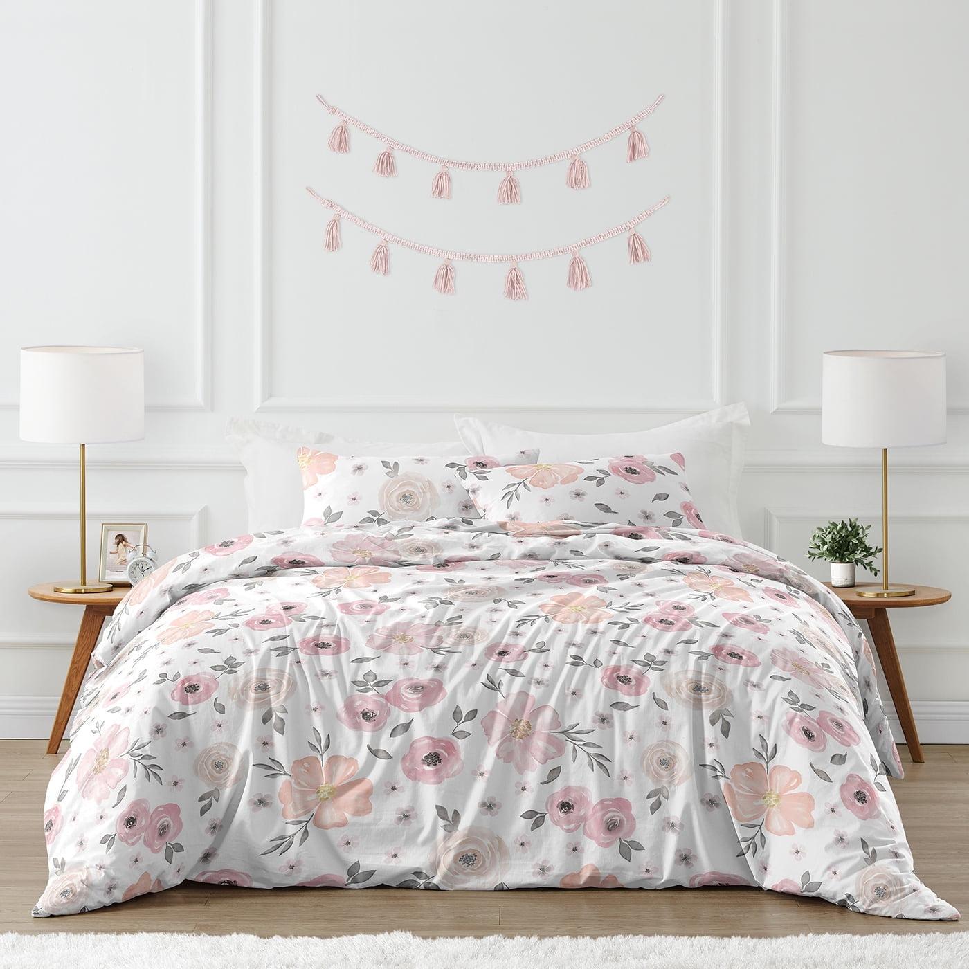 Watercolor Microfiber Comforter Set