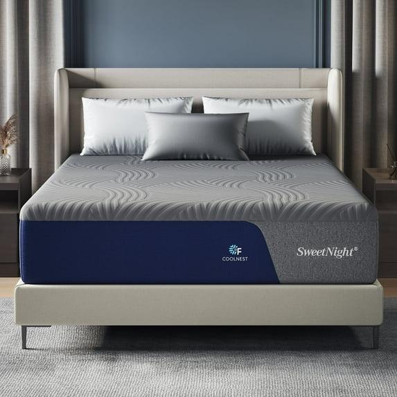 Sweet Medium Coolnest Gel Memory Foam Mattress With CertiPUR-US and ACA Certified