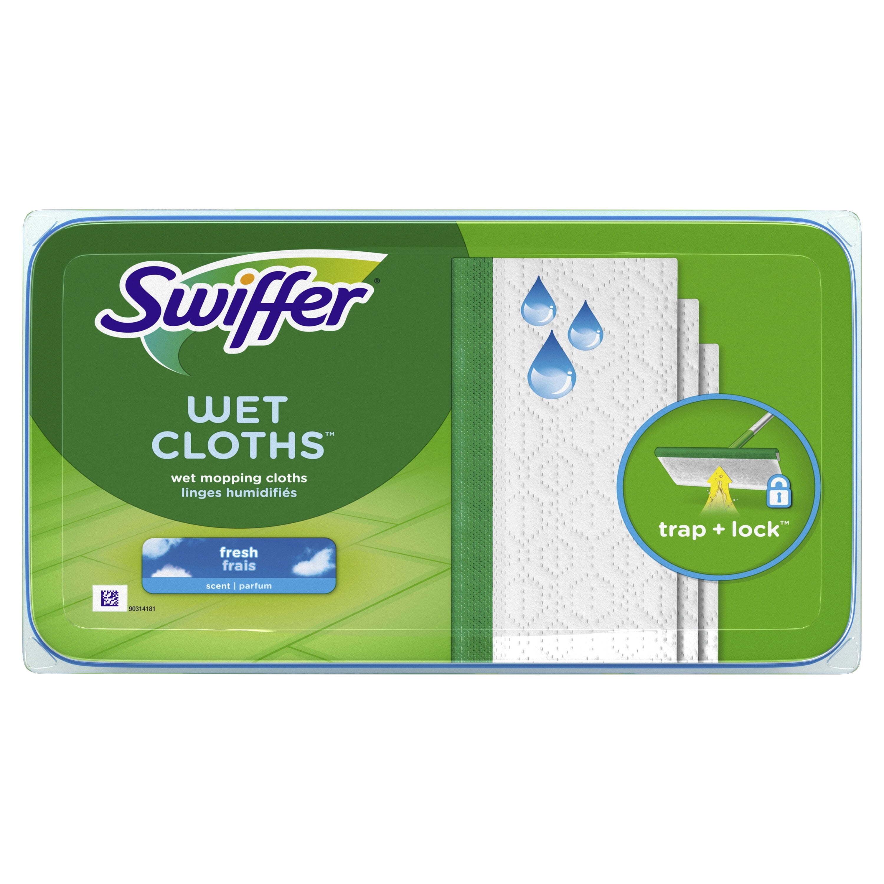 Swiffer Fresh Scent Wet Mopping Cloths Refill Pack