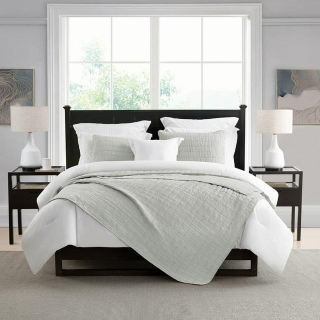 Ultra Soft Crinkle Washed Microfiber 3-Piece Quilt Set