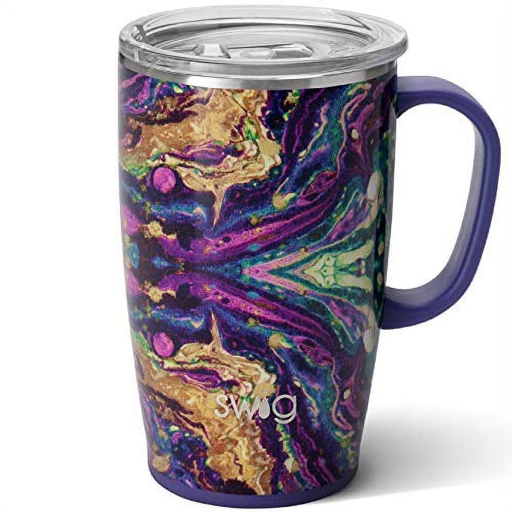 Purple Reign 18oz Stainless Steel Insulated Travel Mug with Handle