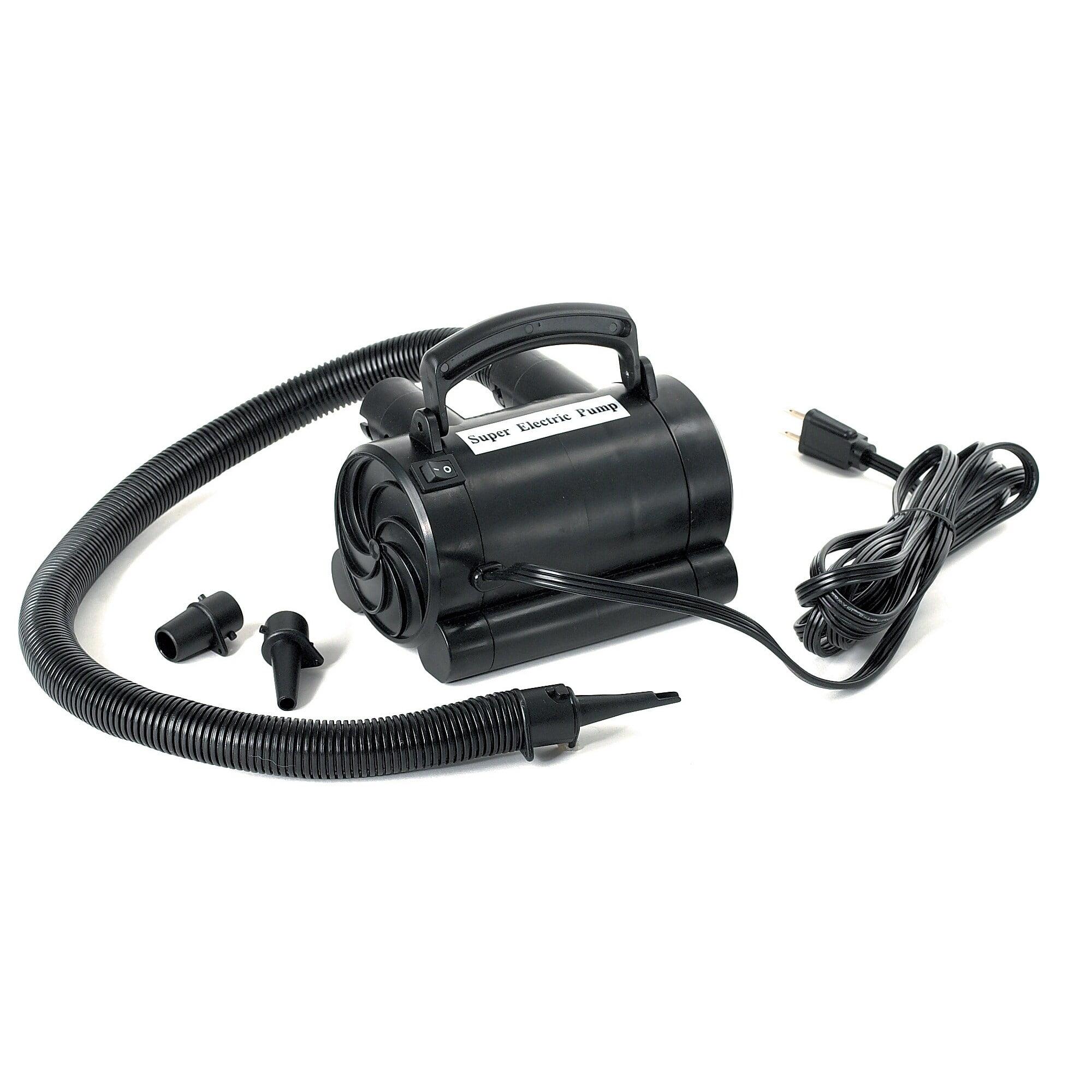 Black High Capacity Electric Air Pump for Inflatables