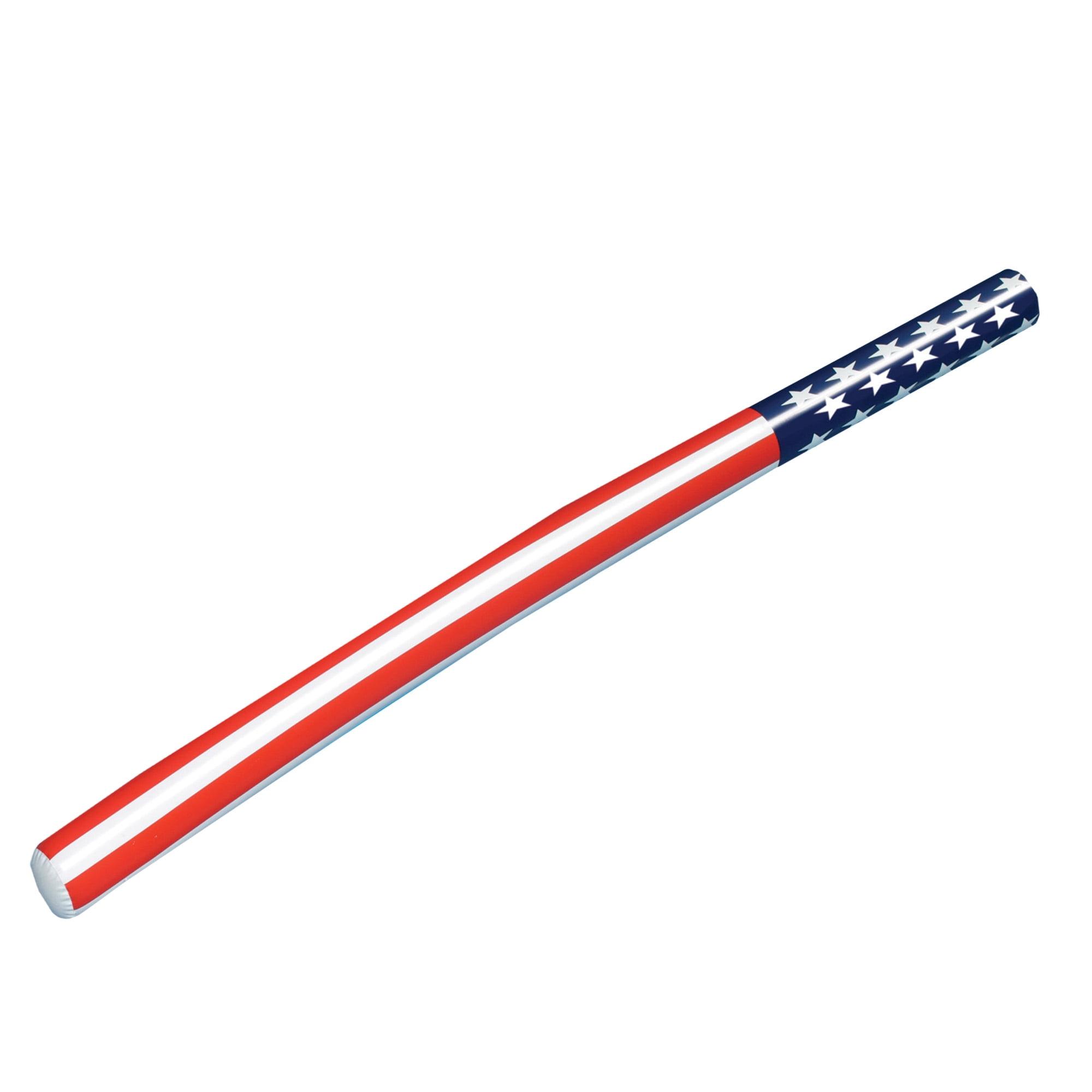 Americana 6' Inflatable Red White and Blue Pool Noodle