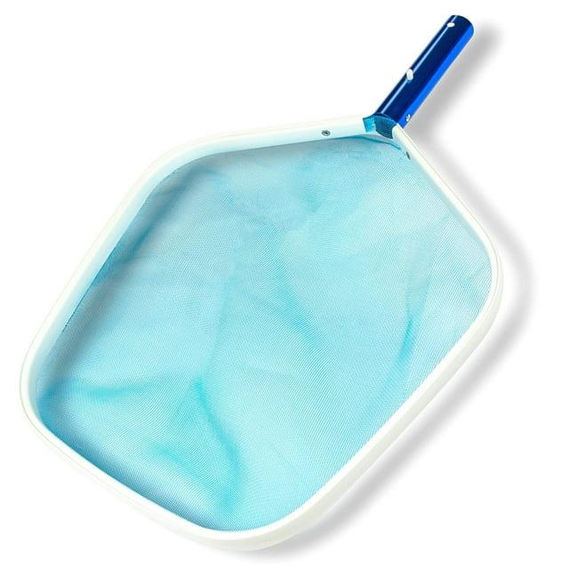 Swimline HYDROTOOLS 8028 Premium Aluminum Leaf Skimmer Net Head Cleaner  For Swimming Pool Spa Fountain Pond Hot Tub  Leaves Bugs Debris Fine Cleaning Maintenance  Heavy Duty Extra Large