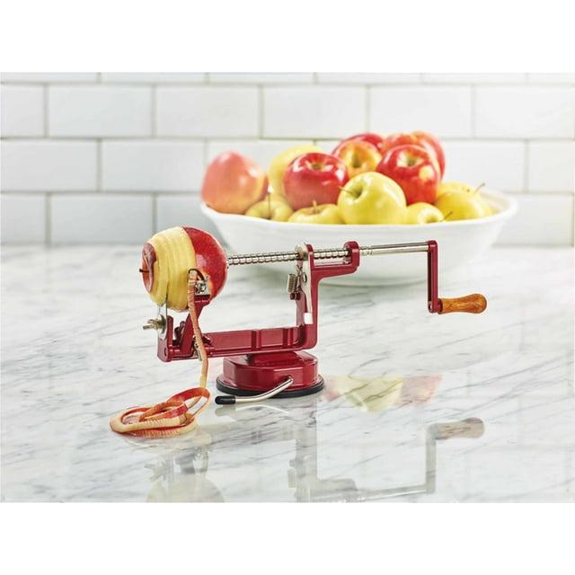 Amco Houseworks Back To Basics Cast Iron Apple/Potato Multi-Peeler with Suction Base