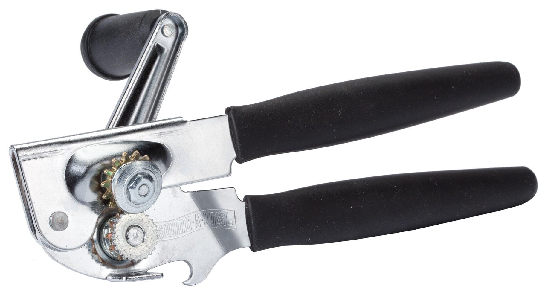 Swing-A-Way Black Stainless Steel Ergonomic Can Opener