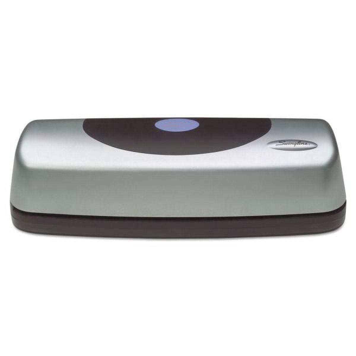 Swingline Electric Portable Desktop Punch 3 Holes 8 12 Centers 15 Sheets -