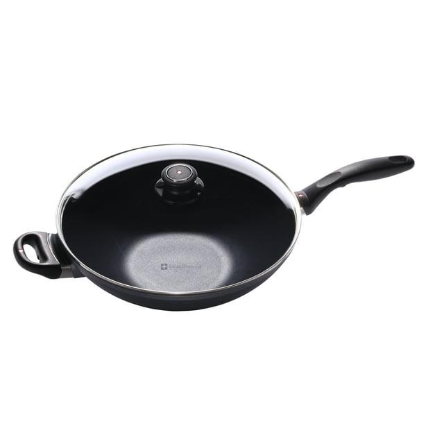 Swiss Diamond Swiss Diamond Non-Stick Cast Aluminum Wok with Lid