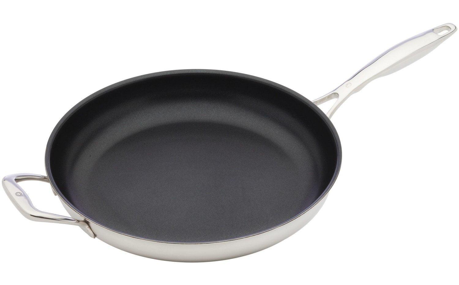 Swiss Diamond Prestige Stainless Steel Non-Stick Frying Pan with Lid