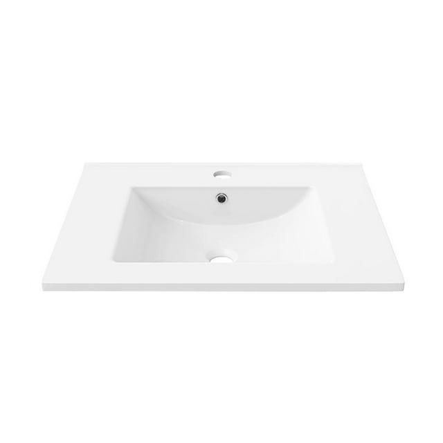 Swiss Madison Swiss Madison 30" Single Bathroom Vanity Top in White with Sink