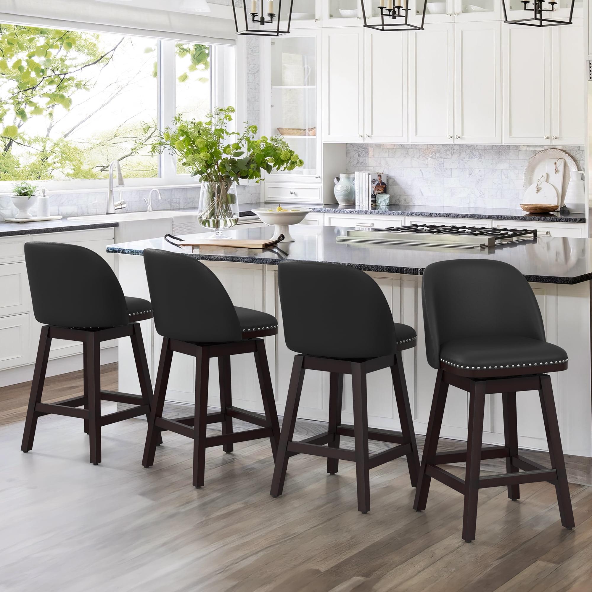 Devanny Swivel 26'' Counter Stool (Set of 4)