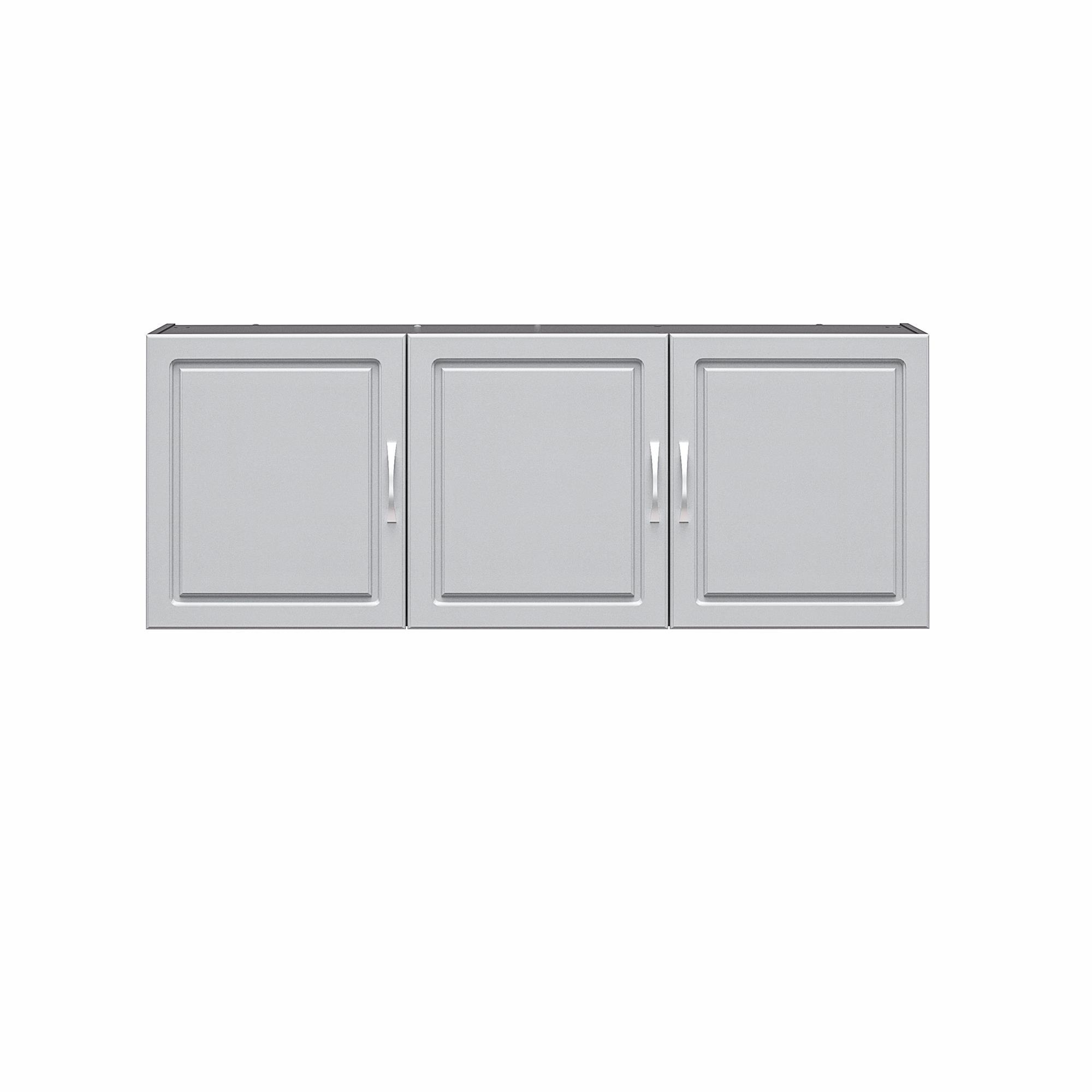 Kendall 54" Wall Cabinet, Graphite Gray/Light Gray