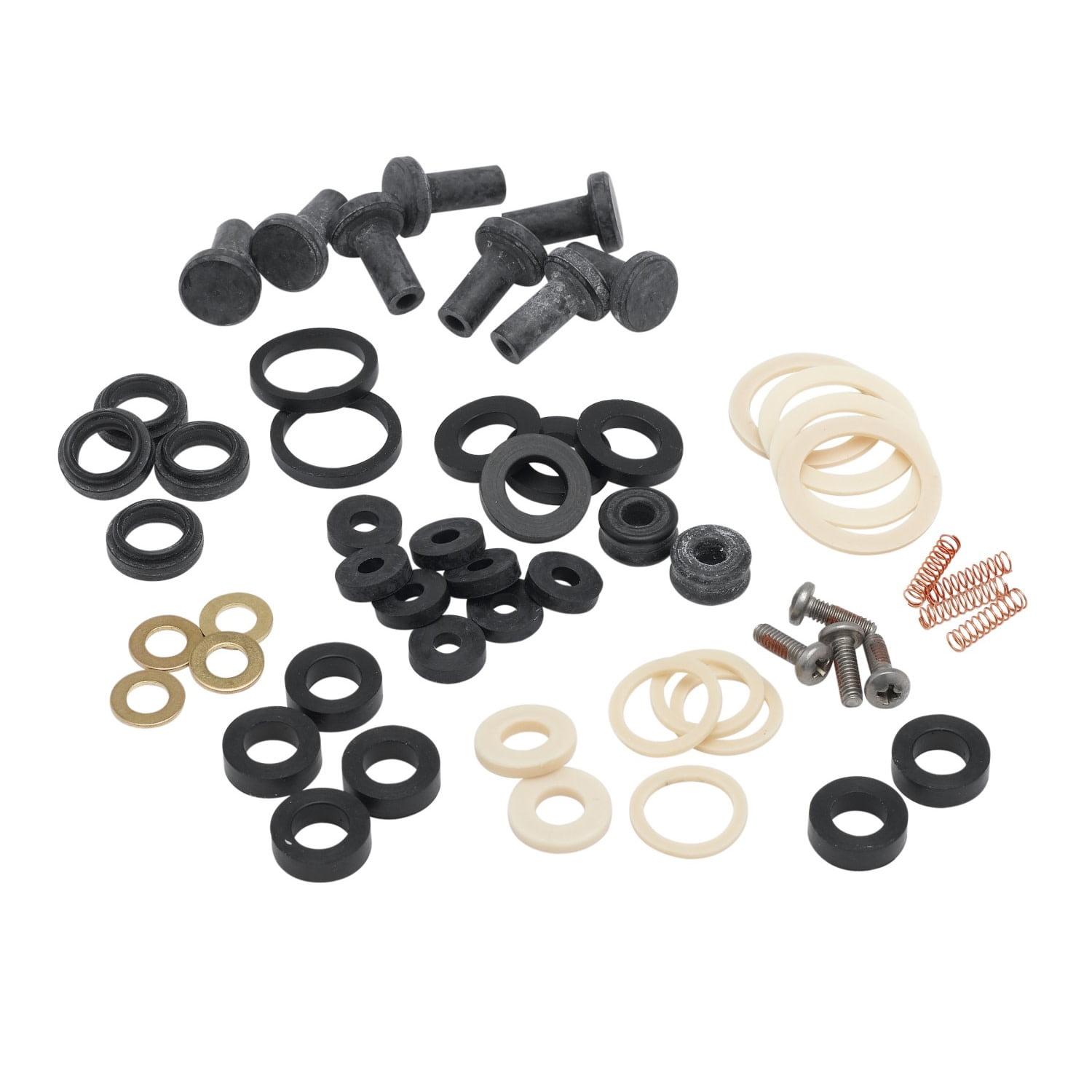 White and Black Metal and Plastic Repair Kit