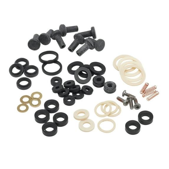 White and Black Metal and Plastic Repair Kit