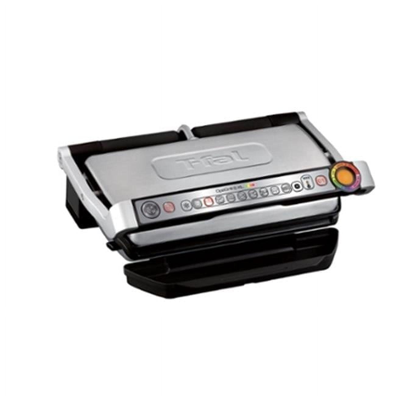 T-Fal OptiGrill Indoor Electric Grill with Removable, Dishwasher Safe Nonstick Plates