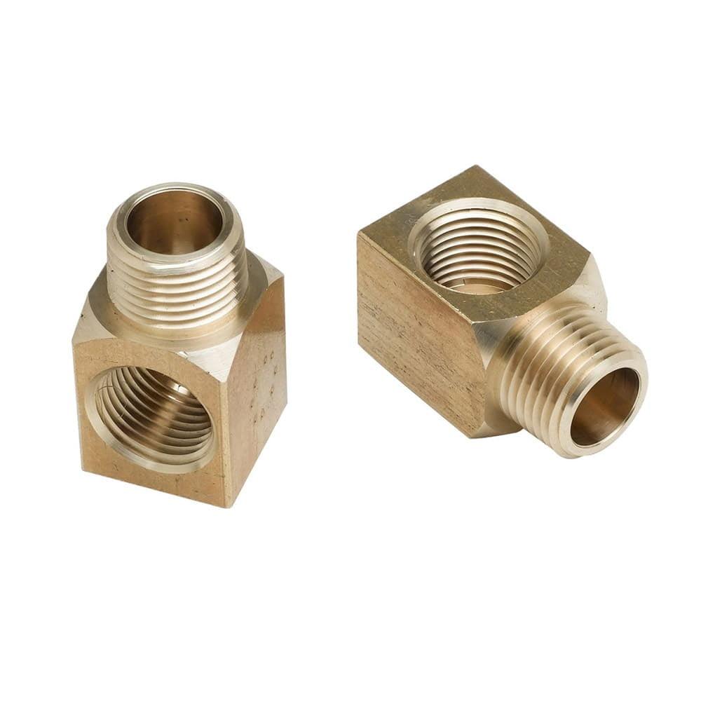 Brass 0.5 Inch Installation Kit for Wall Mount Faucets