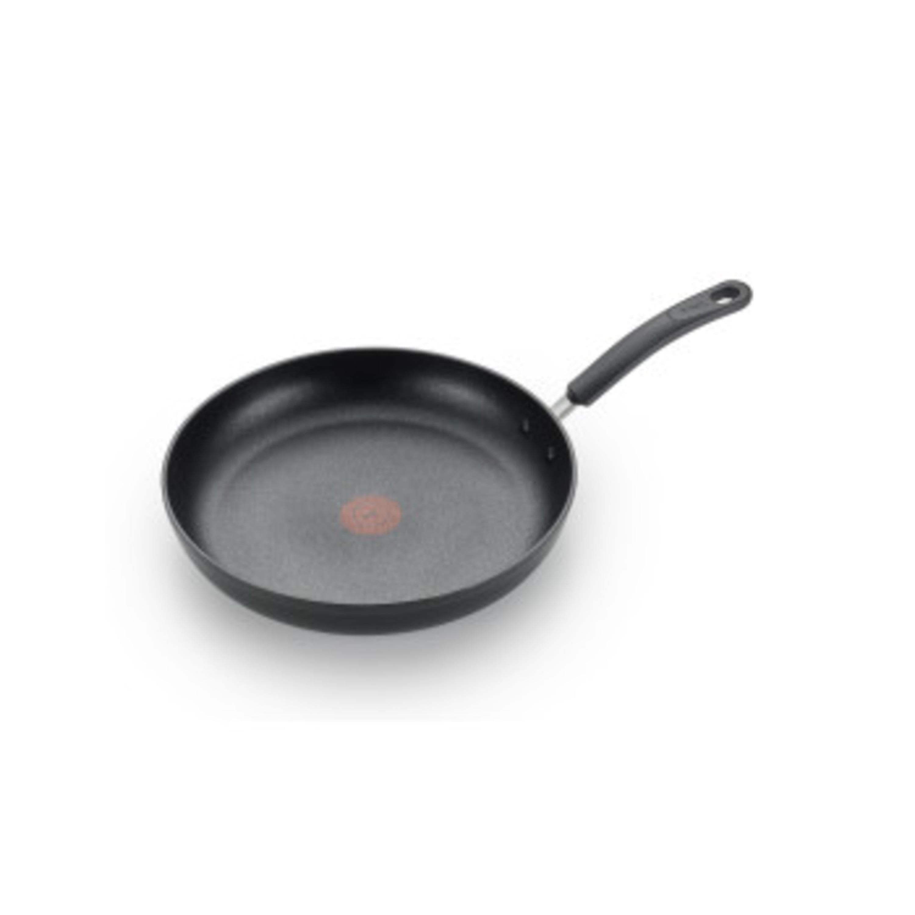 T-fal, Advanced with Titanium Advanced Nonstick, C56105, Metal Utensil Safe, Dishwasher Safe Cookware, 10.5" Fry Pan, Black