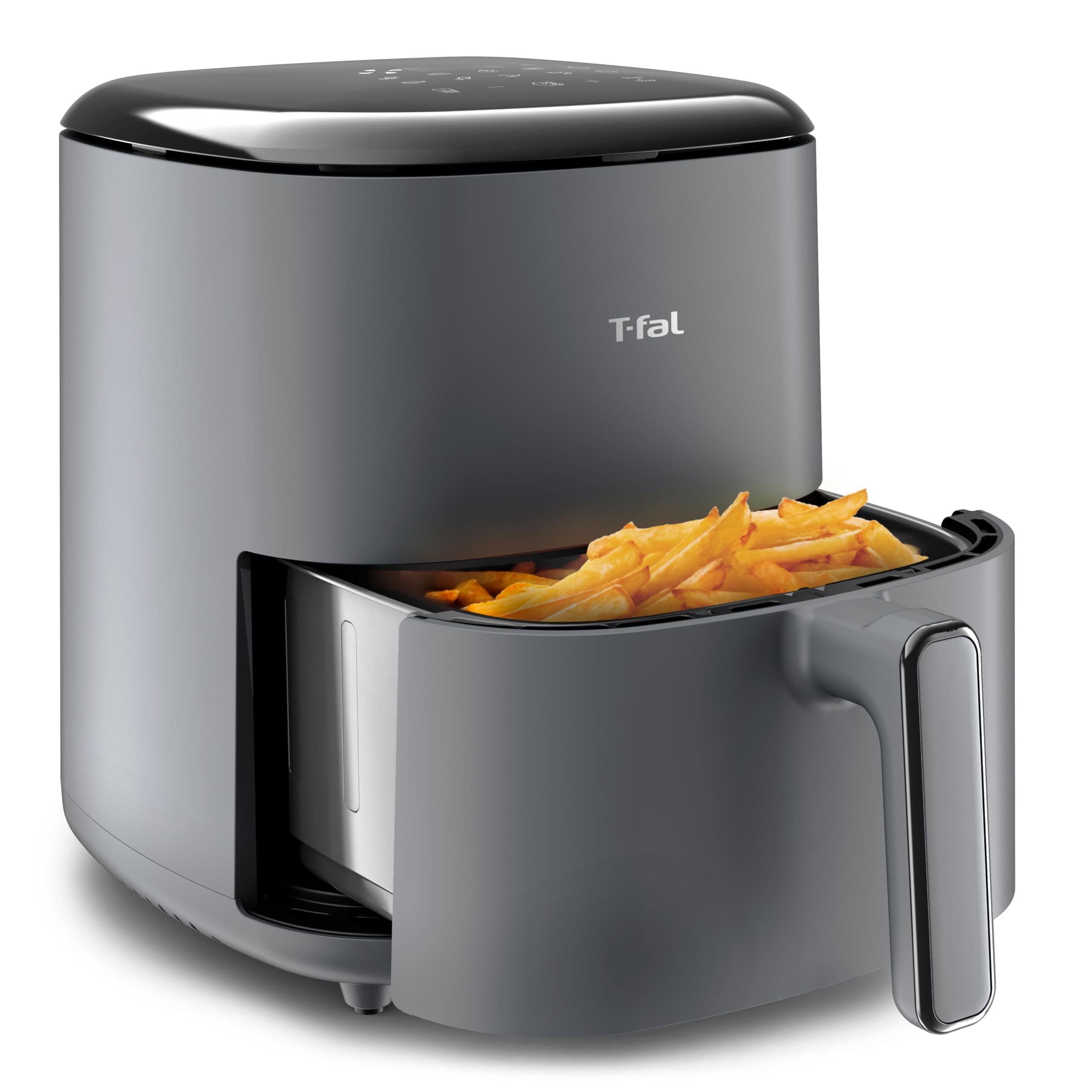 T-fal 5.3 Quart Grey Digital Touchscreen Air Fryer