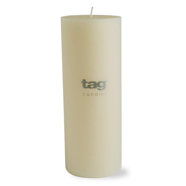 TAG Unscented Pillar Candle