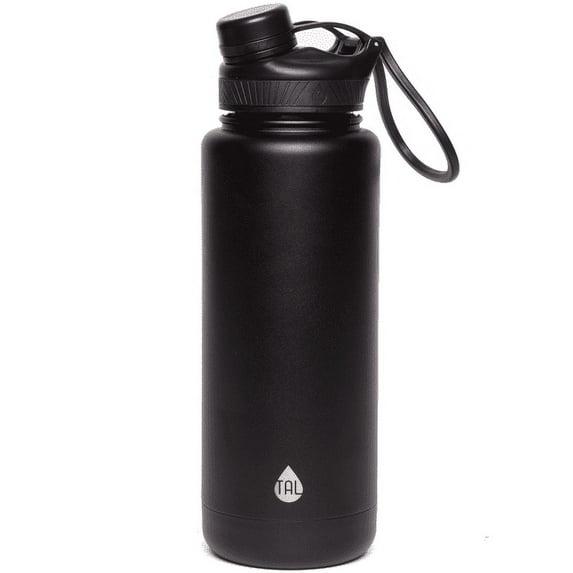 TAL Stainless Steel Ranger Water Bottle 40oz, Black