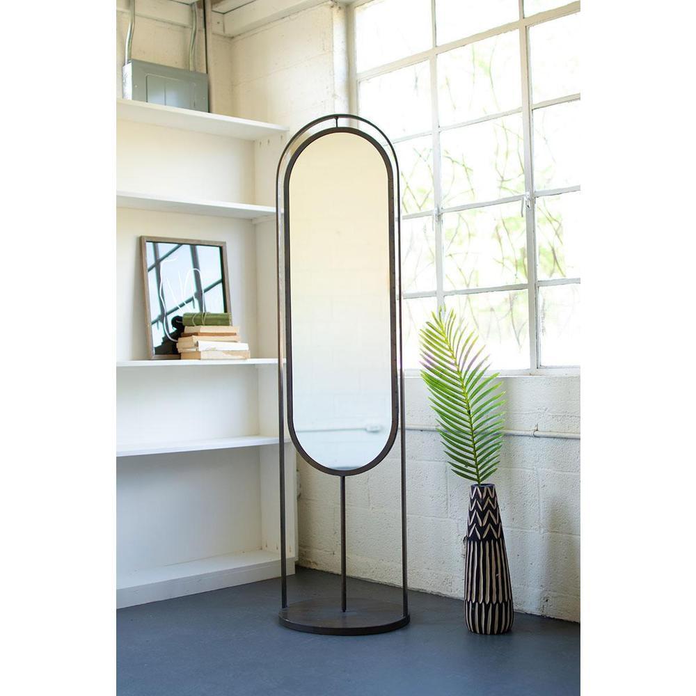 Mirror with Hooks