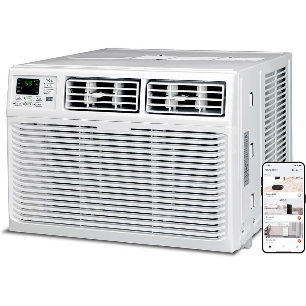TCL 15000 BTU 700 Sq Ft Window Air Conditioner, White