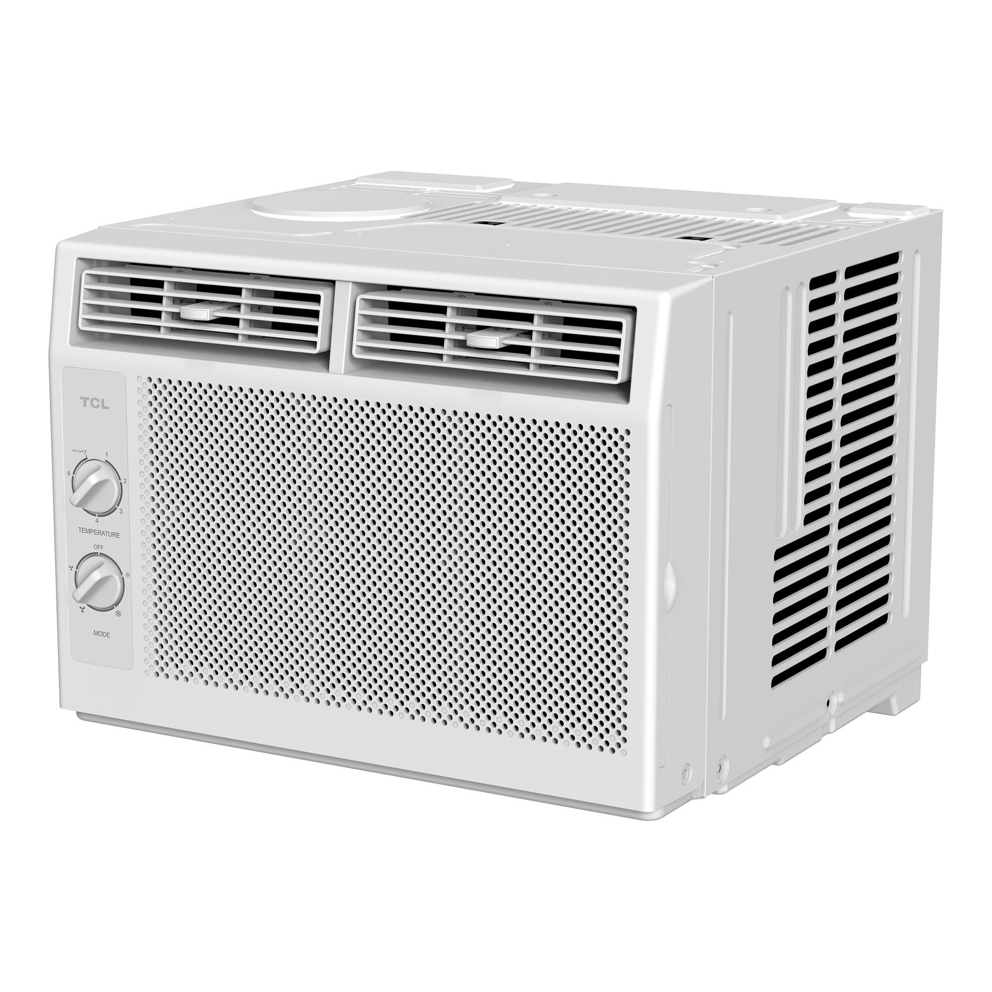 TCL 5,000 BTU Mechanical Window Air Conditioner, White, W5WM-3