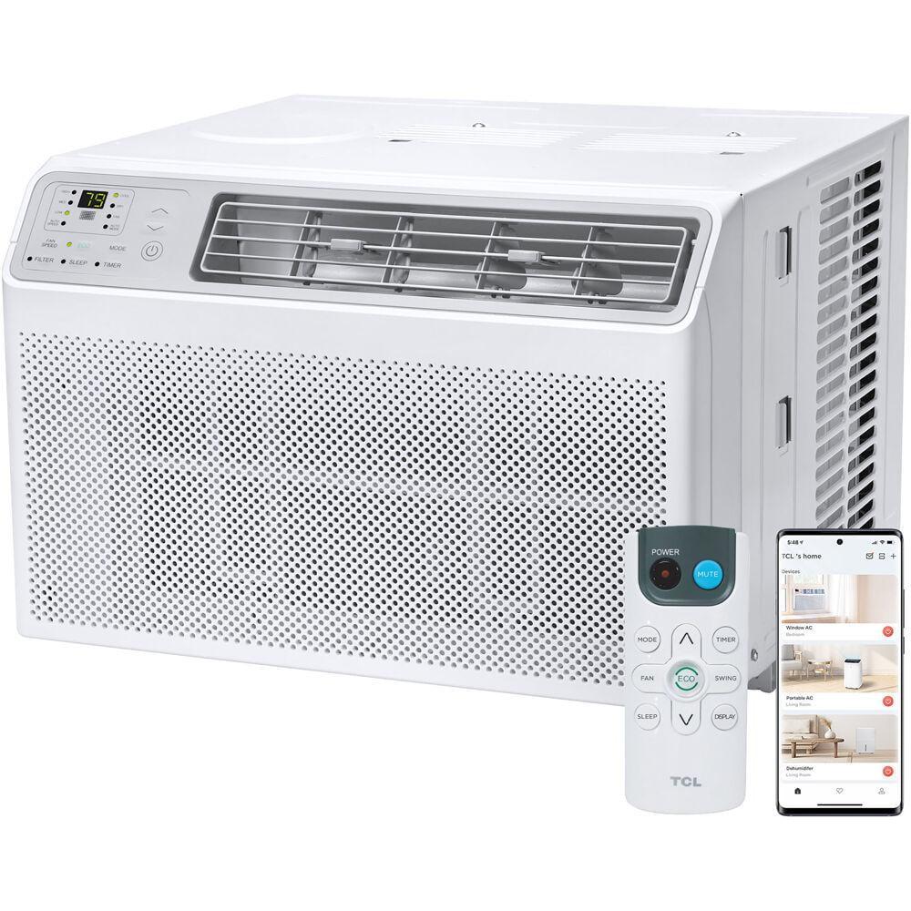 TCL TCL 8000 BTU Wi-Fi Connected Window Air Conditioner with Remote Included