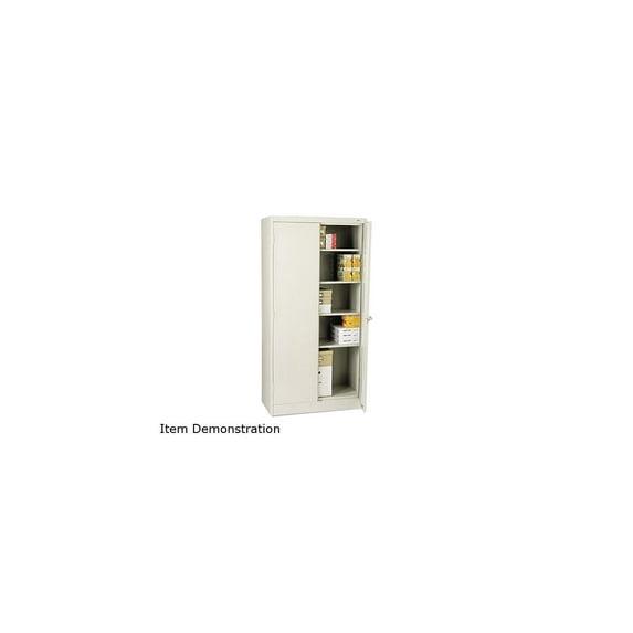 Tennsco Corp. Heavy Gauge Steel Storage Cabinet, 36 in W, 72" H
