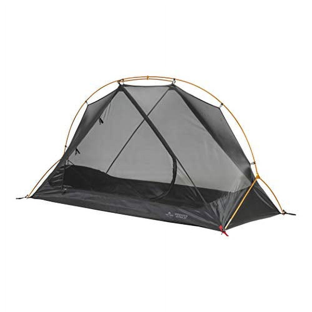 Grey & Silver 1-Person Lightweight Backpacking Tent with Carry Bag