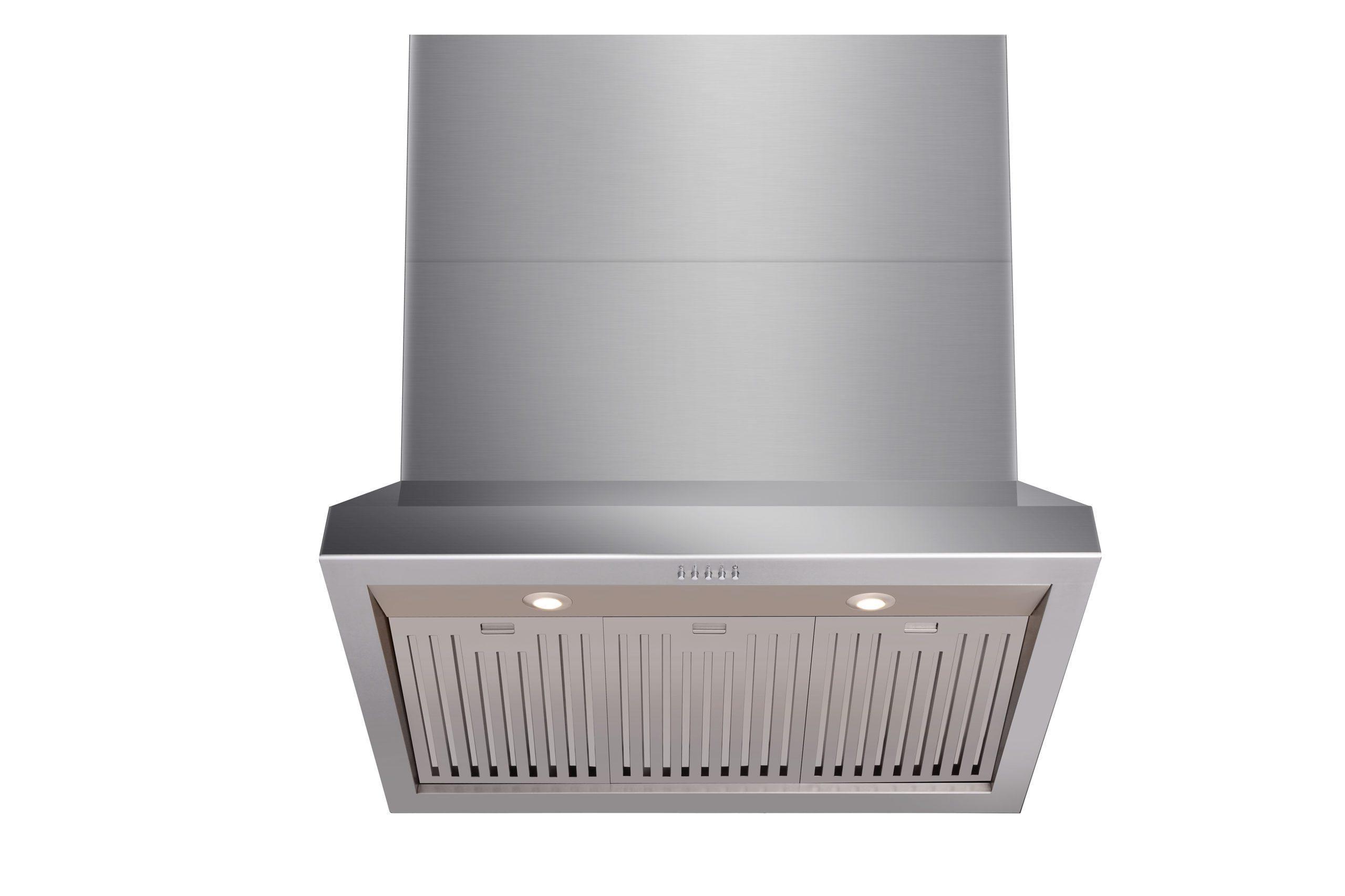 36" 800 CFM Wall Mount Range Hood in Stainless Steel