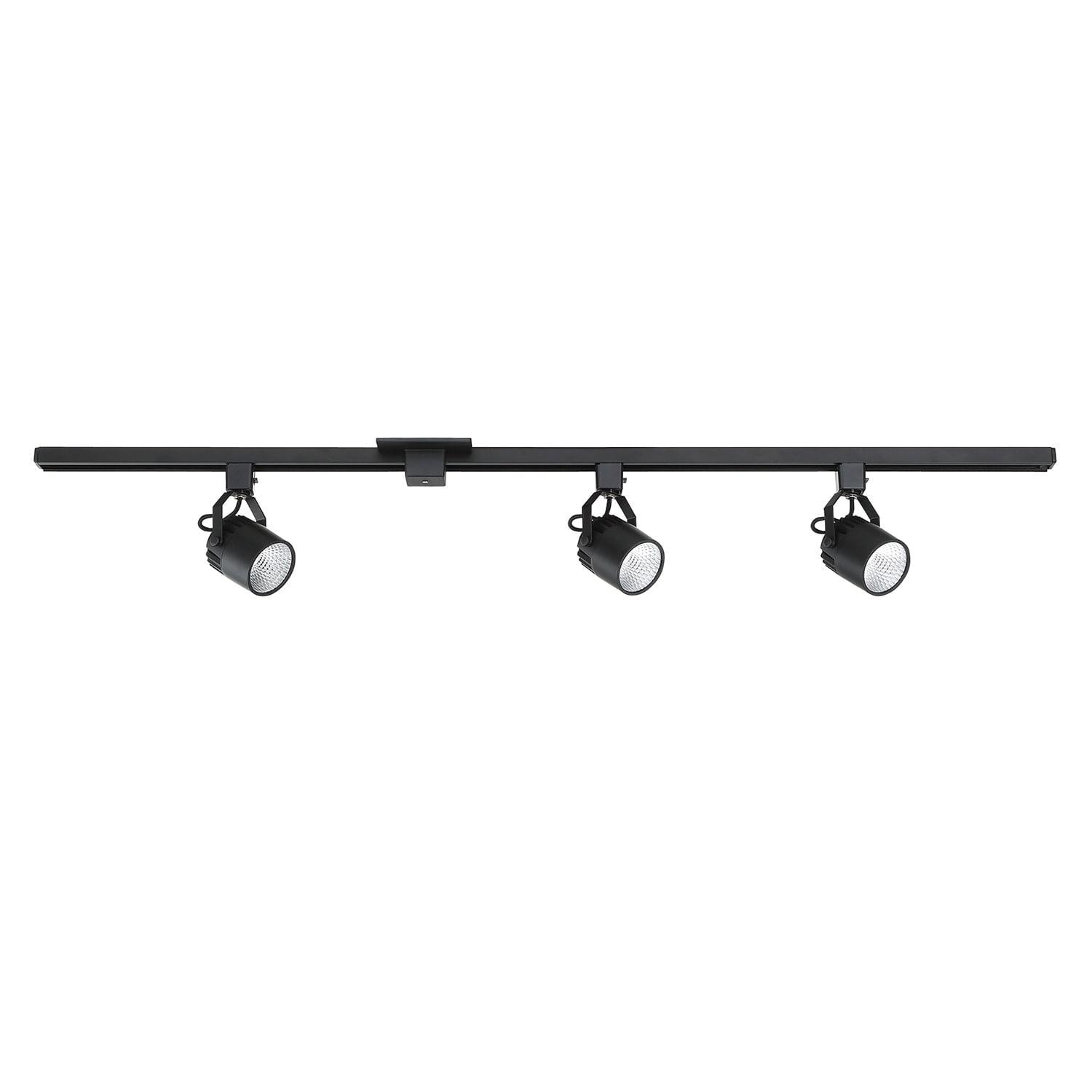 48.0315'' 3 -Light Fixed Track Track Kit with Dimmable and Adjustable Head