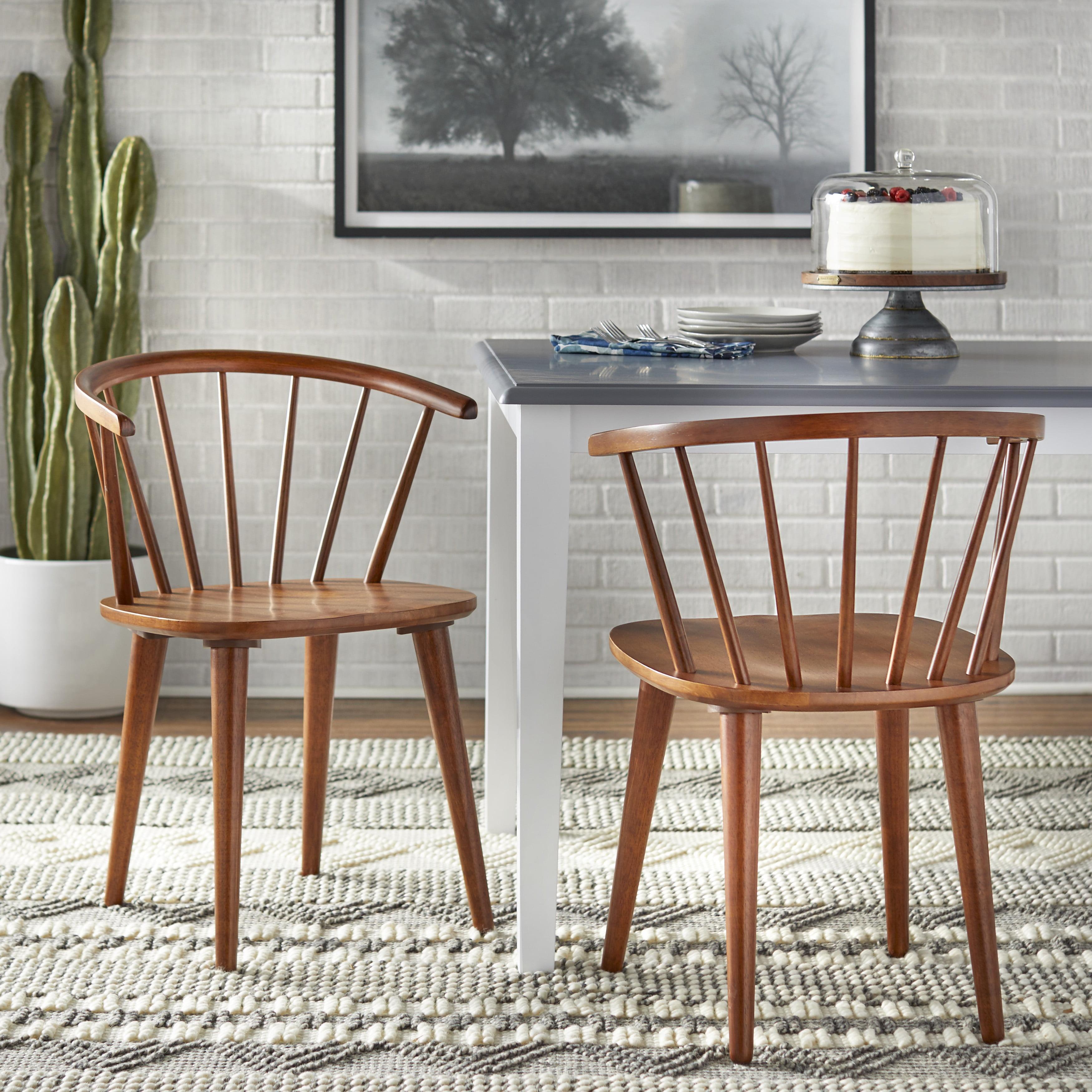 Set of 2 Florence Contemporary Windsor Dining Chairs - Buylateral