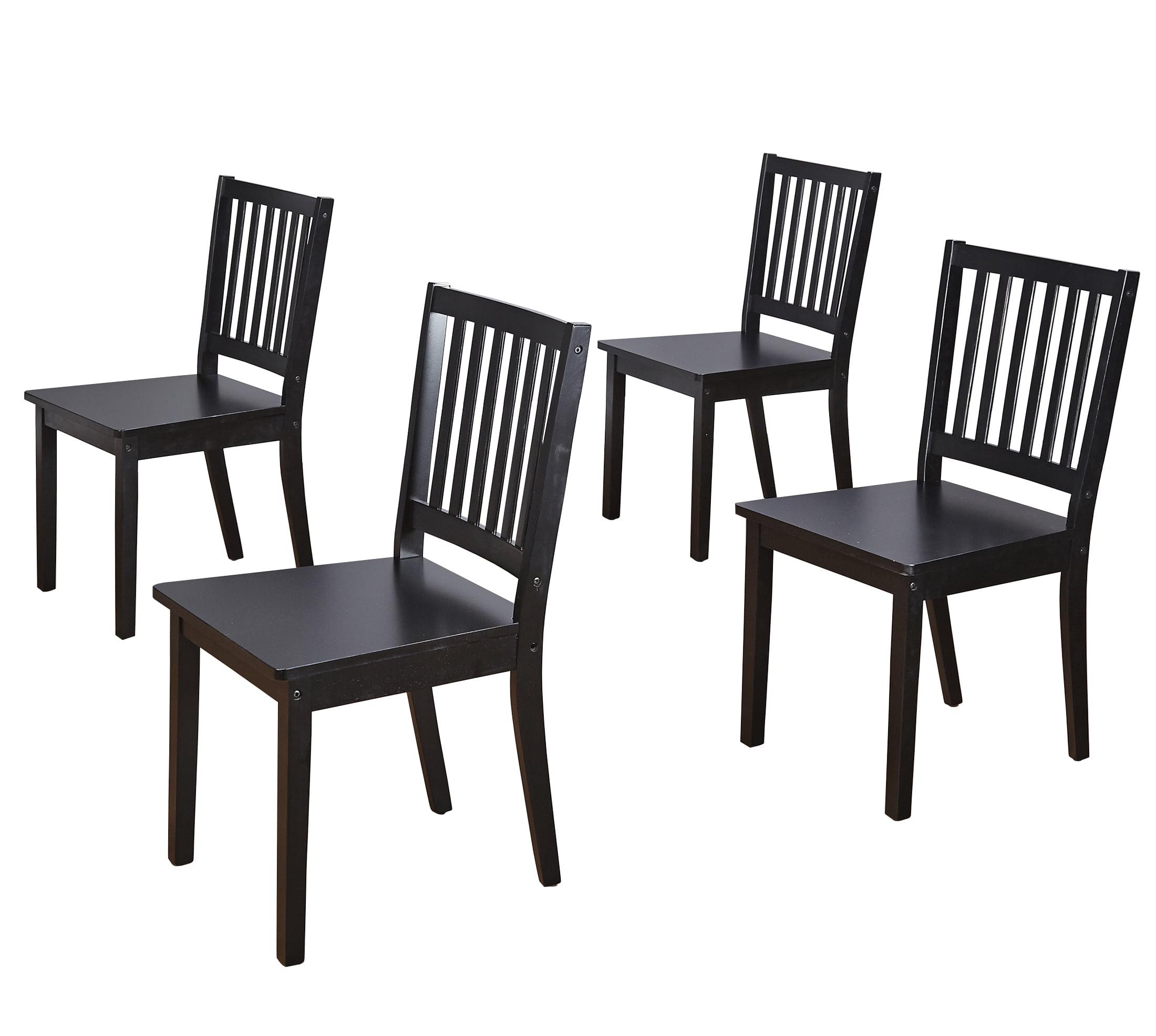 Set of 4 Contemporary Shaker Dining Chairs - Buylateral