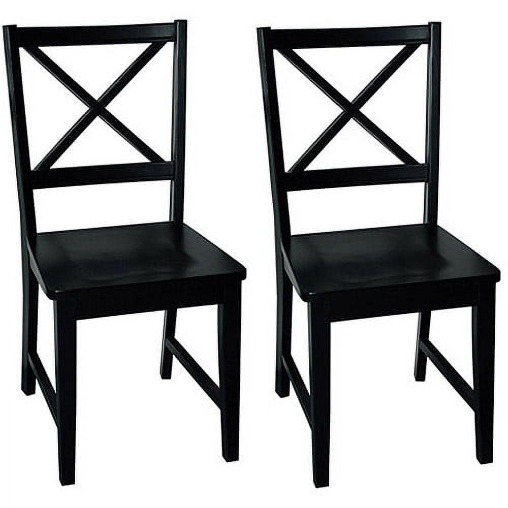 Set of 2 Virginia Crossback Dining Chairs - Buylateral