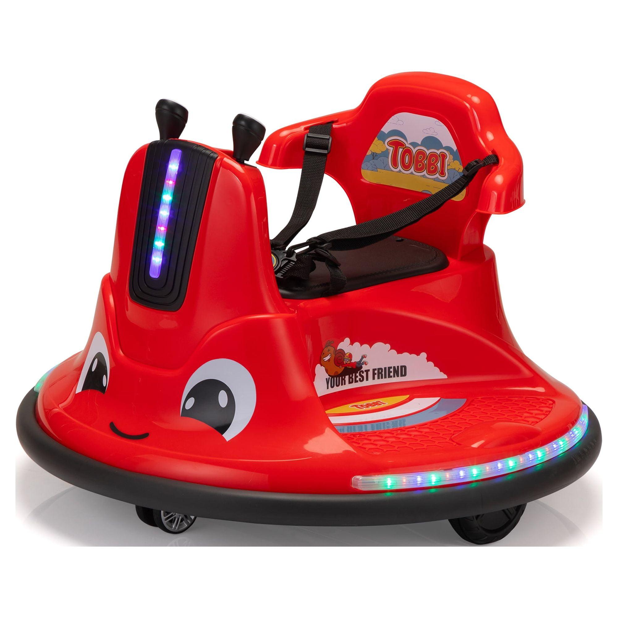 Red 12V Kids Electric Bumper Car with Remote Control