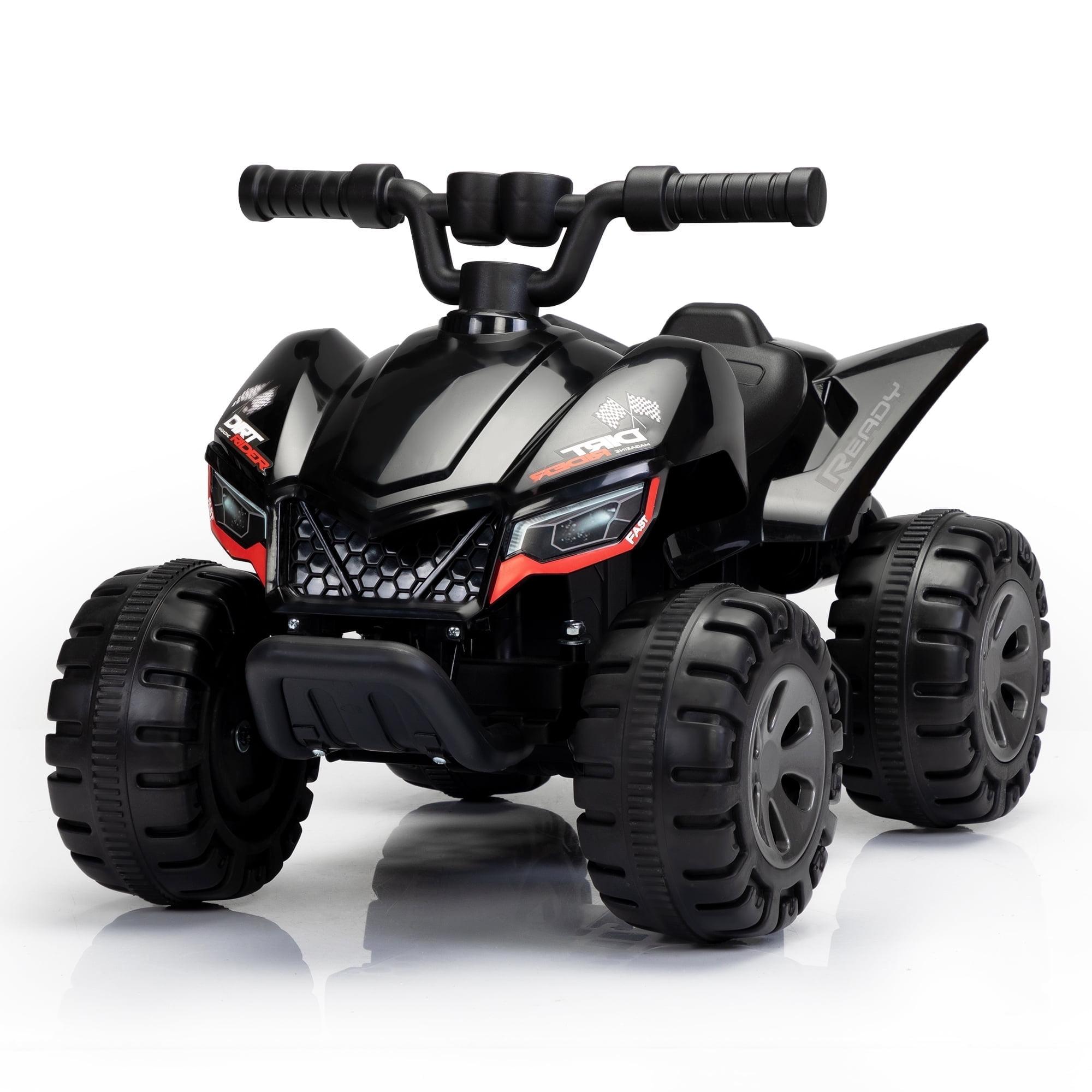TOBBI_TOYS 6V ATV Battery Powered ride on Car  With Bluetooth, Music, Lights, Simple Operation for Toddlers