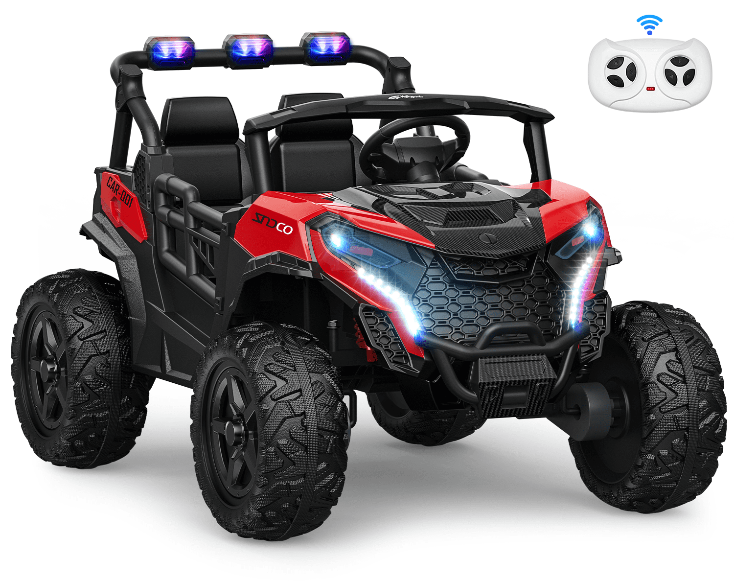 Ride on UTV Car, 24V Battery Powerd Electric Off-Road UTV Car w/Remote Control