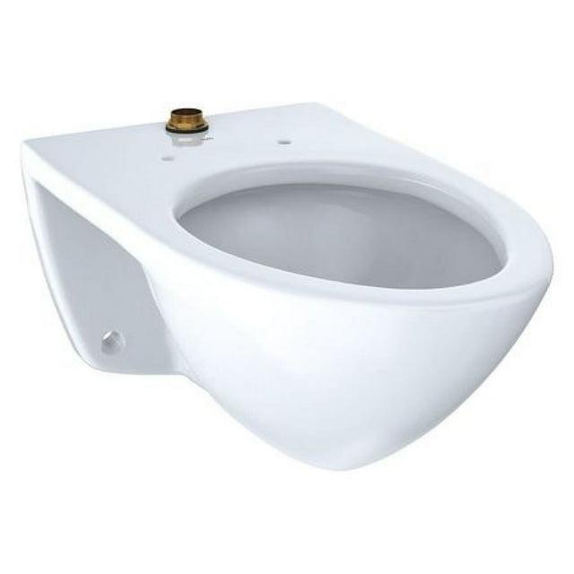TOTO CT708U#01 1.0 gpf, Flush Valve, Wall Mount, Elongated, Toilet Bowl, White