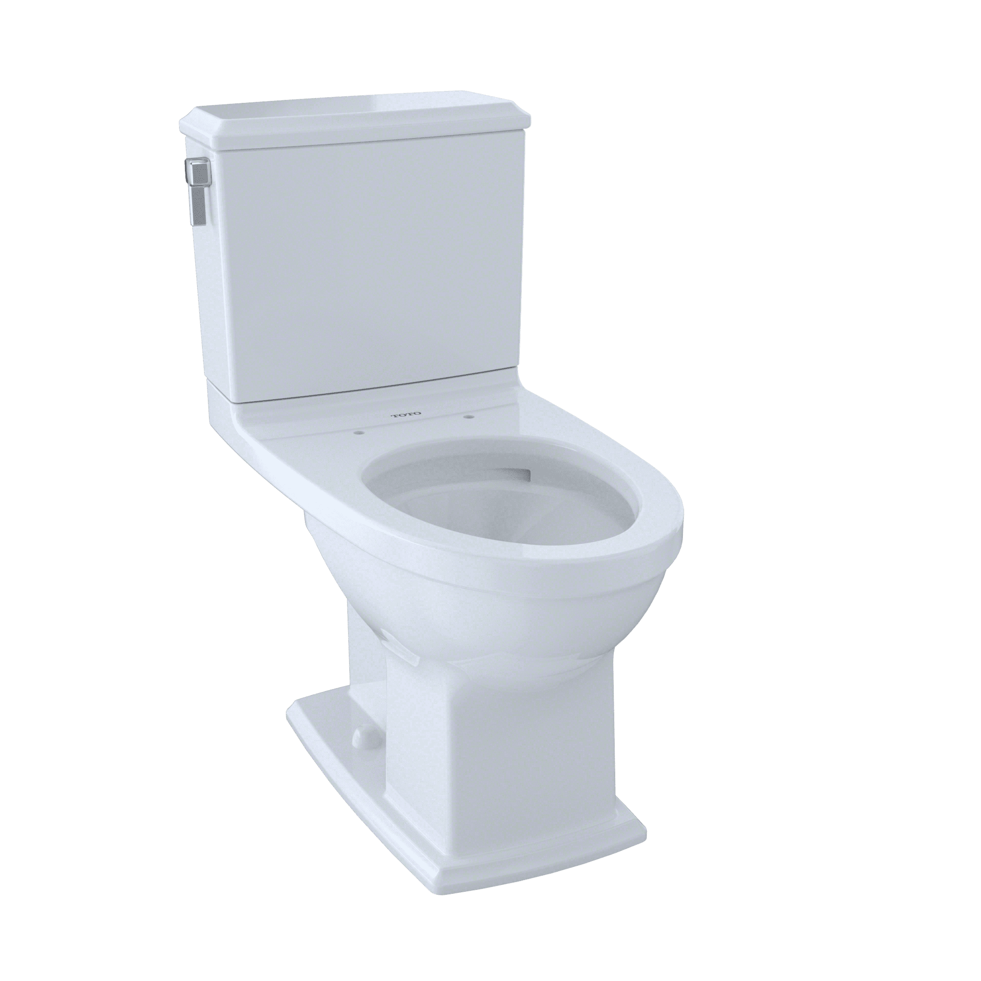 EcoSleek Bone Elongated Dual-Flush High-Efficiency Toilet