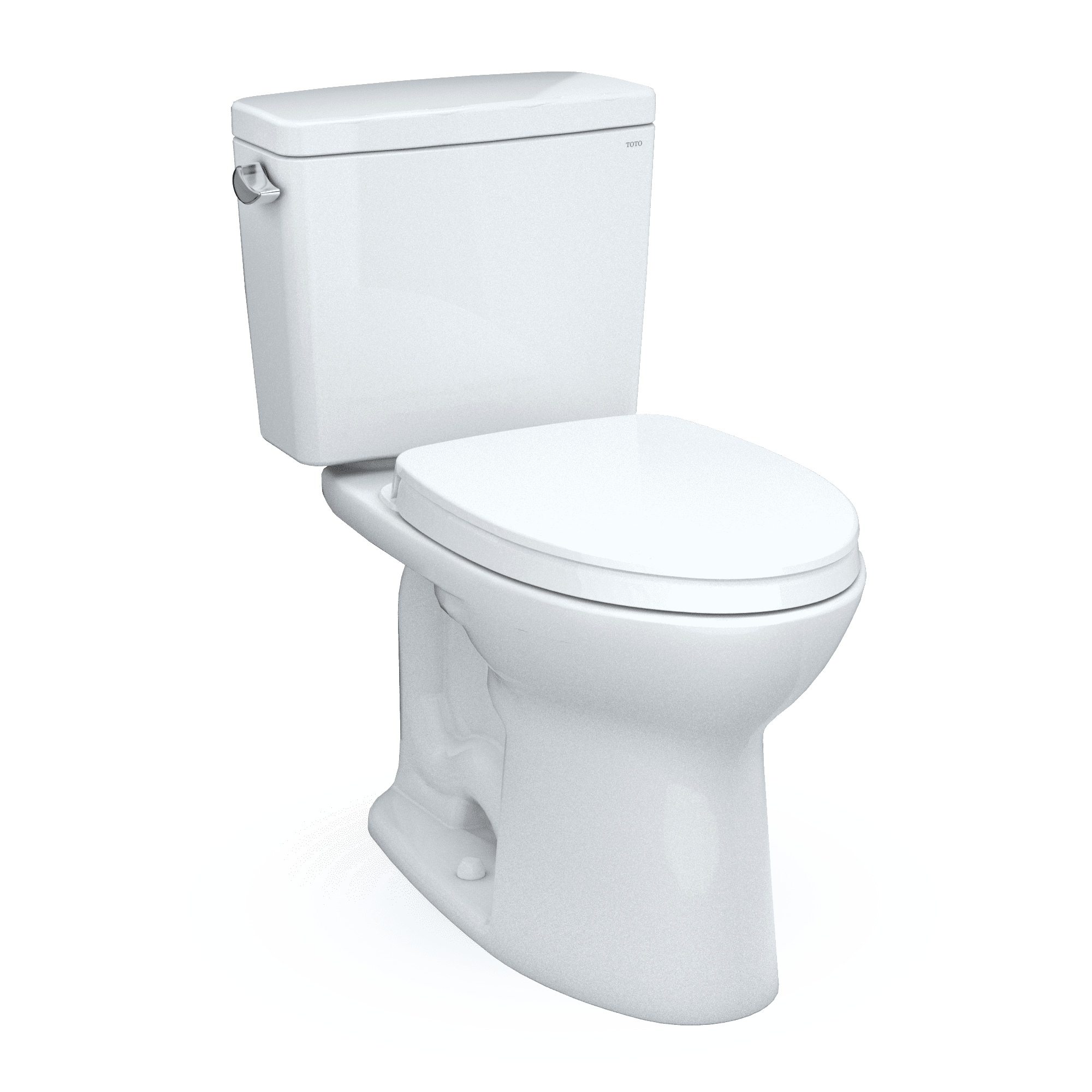 Drake® 1.6 GPF Elongated Two-Piece Toilet with Tornado Flush (Seat Included)