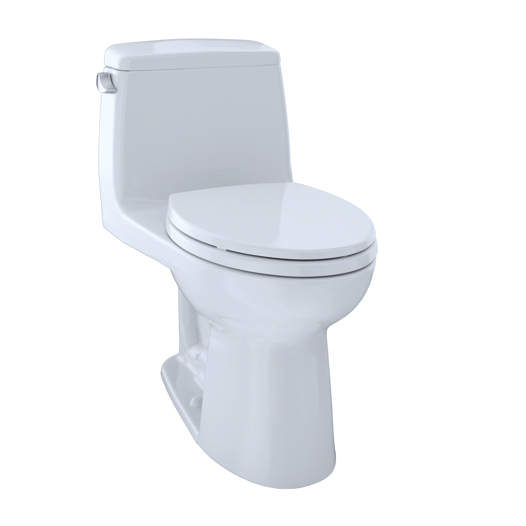 Eco-Friendly Bone Vitreous China Elongated One-Piece Toilet