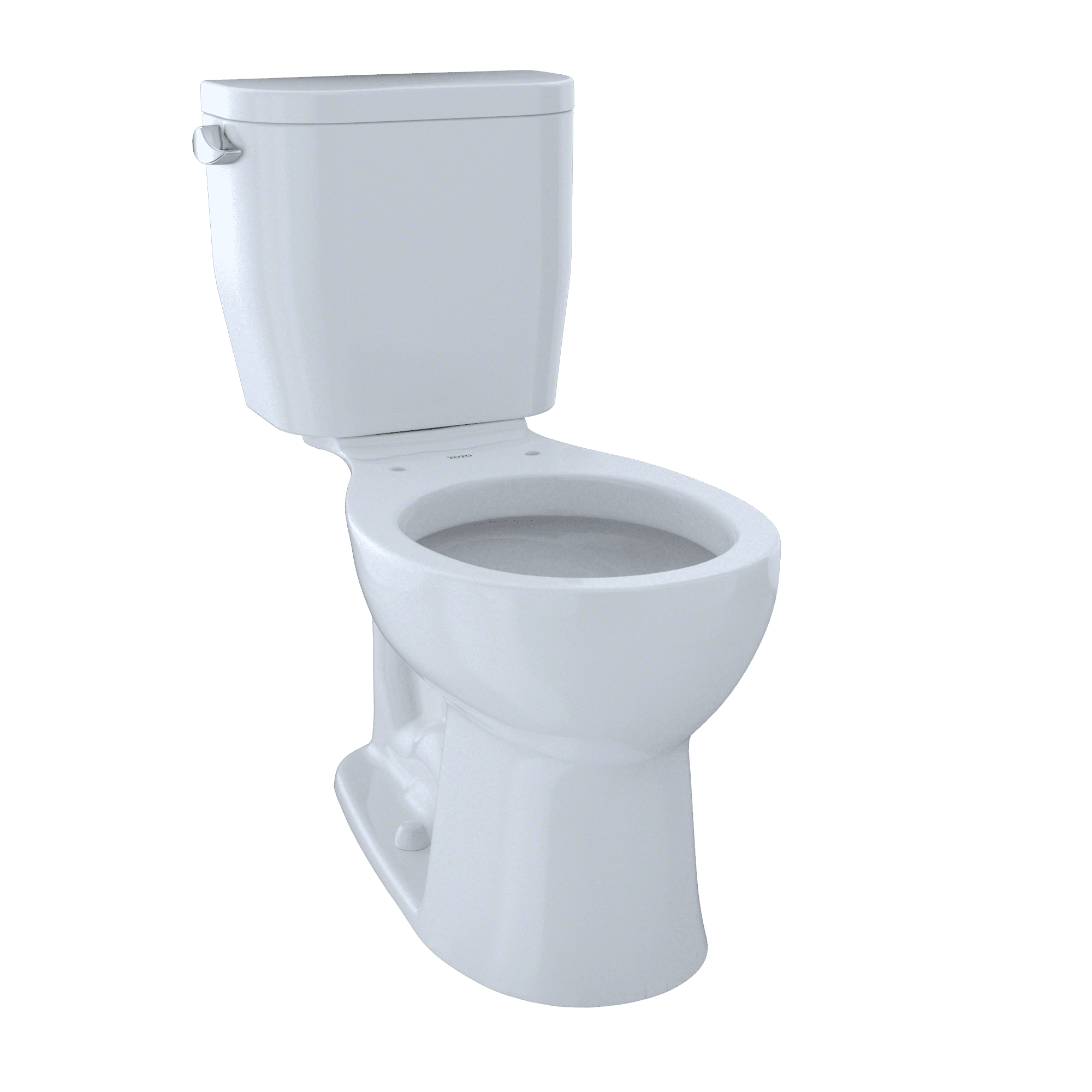 Entrada Dual-Flush Round Two-Piece Toilet (Seat Not Included)