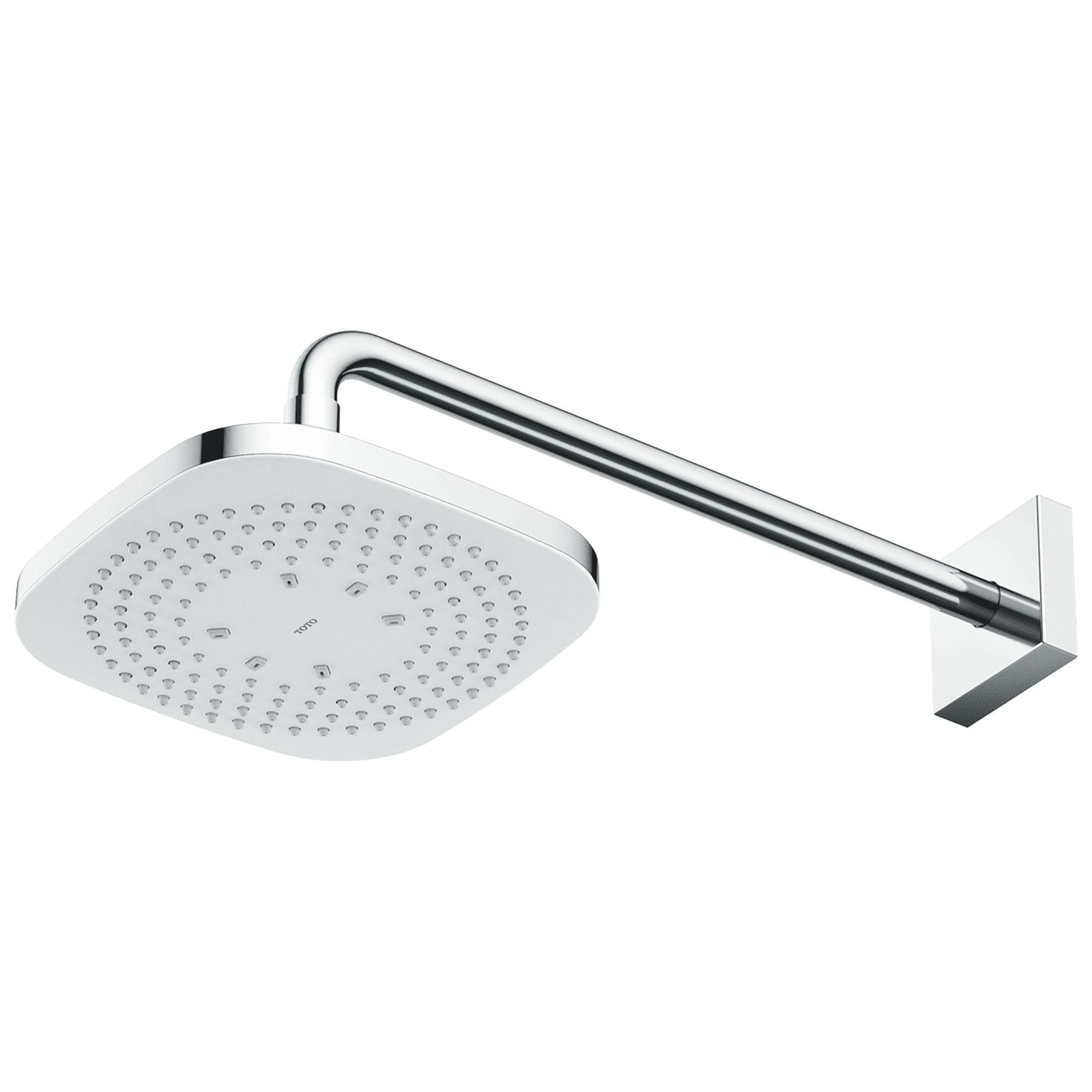 G Series 2.5 GPM Square Single Rain Shower Head with Comfort Wave Technology