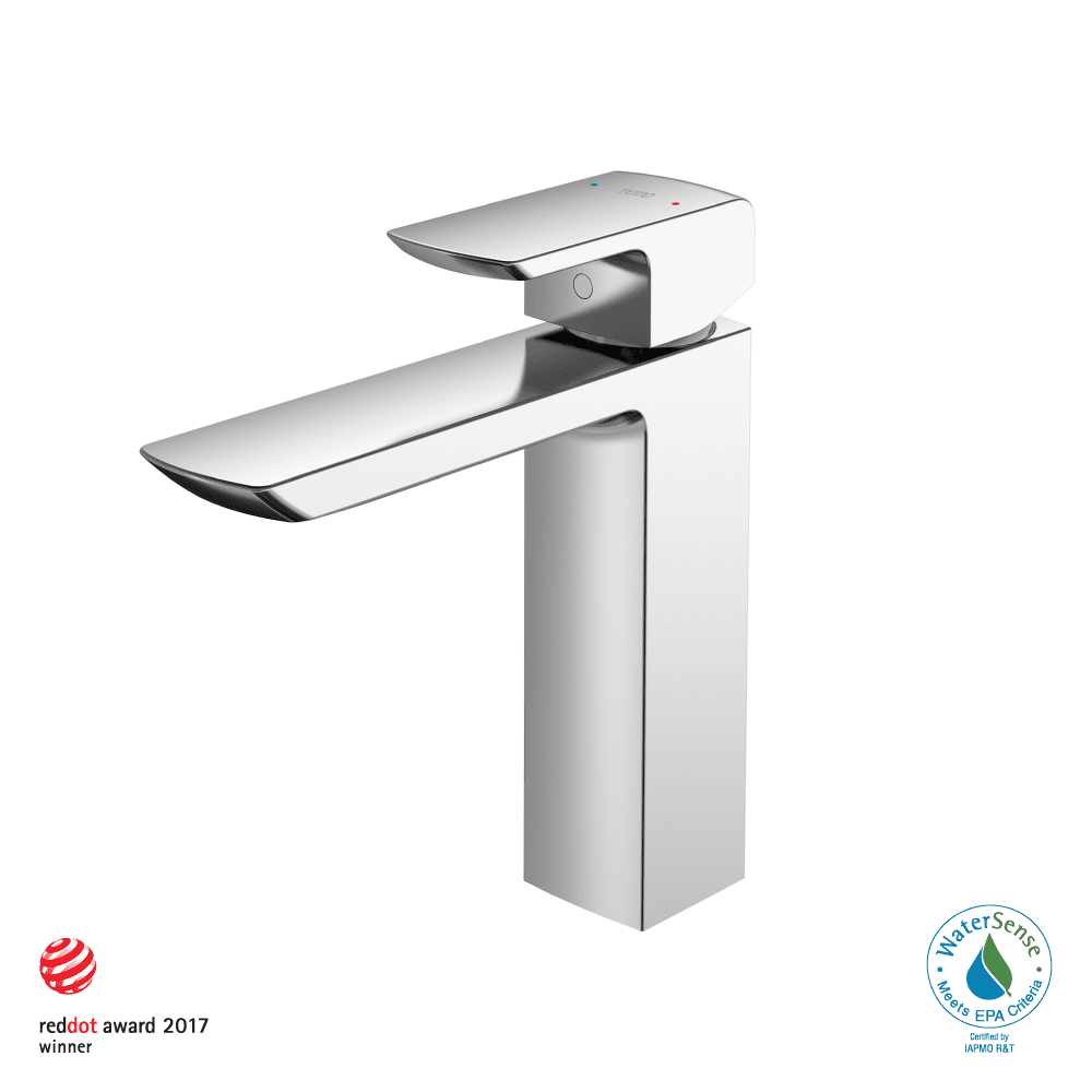 Polished Nickel Brass Single Hole Vessel Faucet