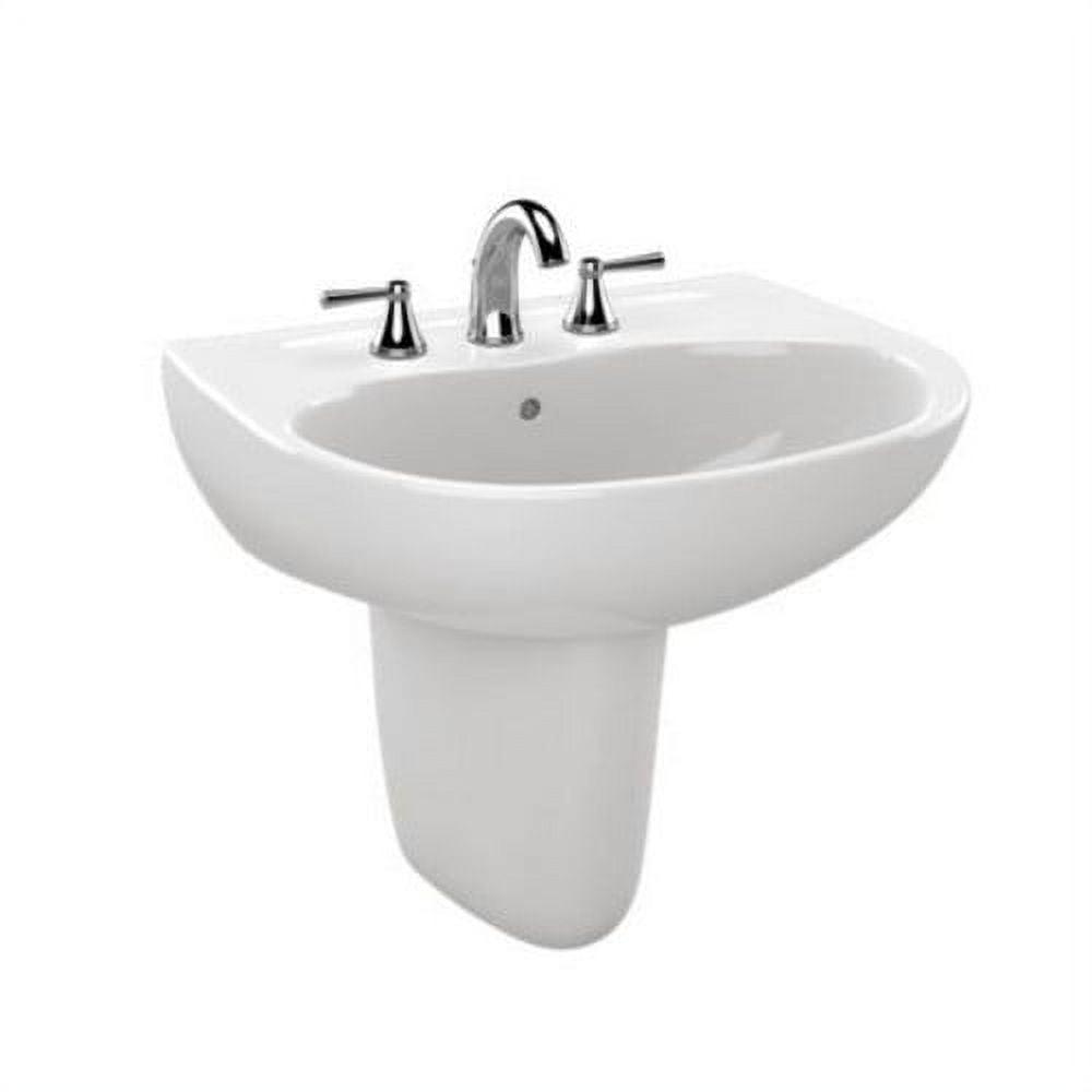 Supreme Elegance Bone Vitreous China U-Shaped Wall Mount Sink