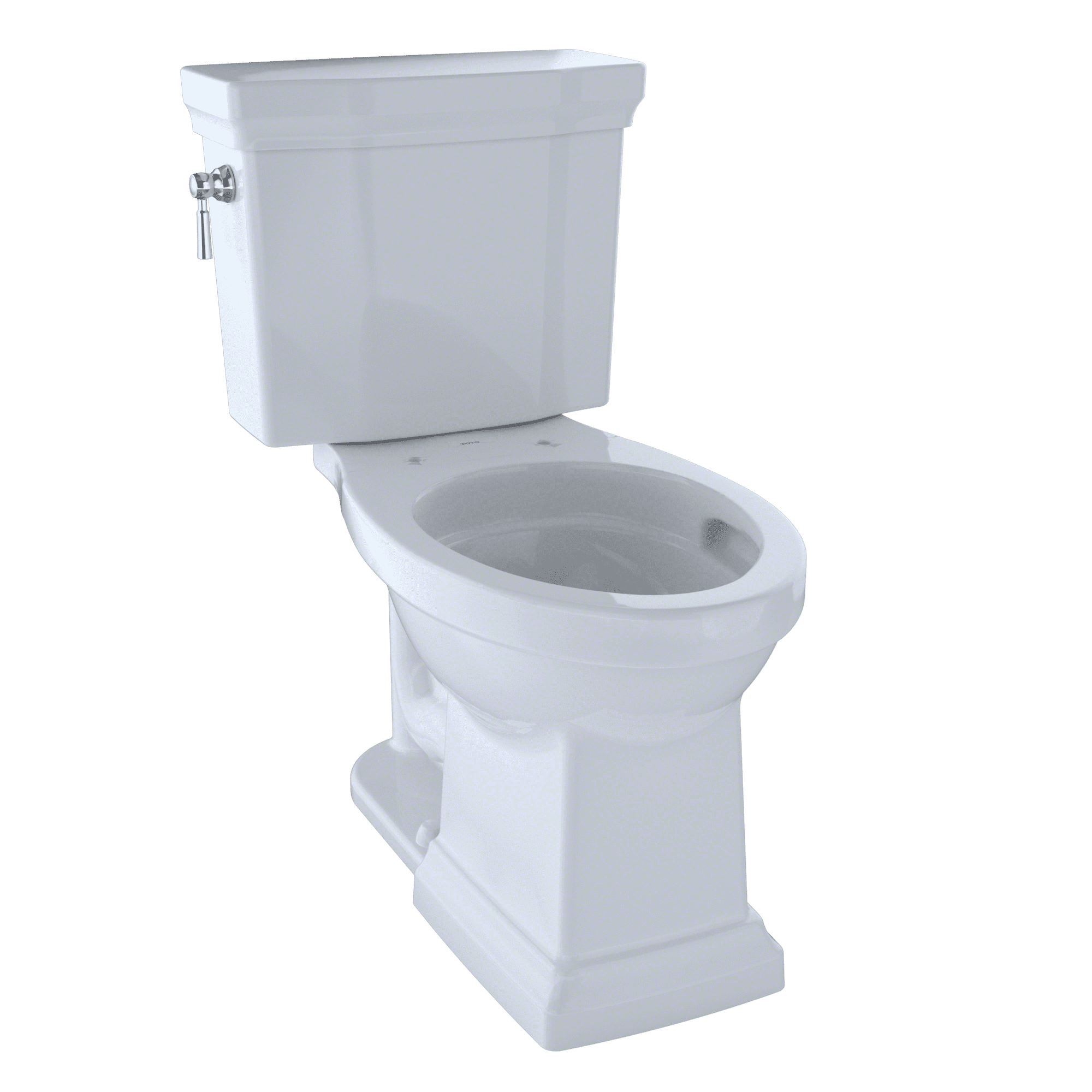 Eco-Savvy Bone Elongated Dual Flush High-Efficiency Toilet